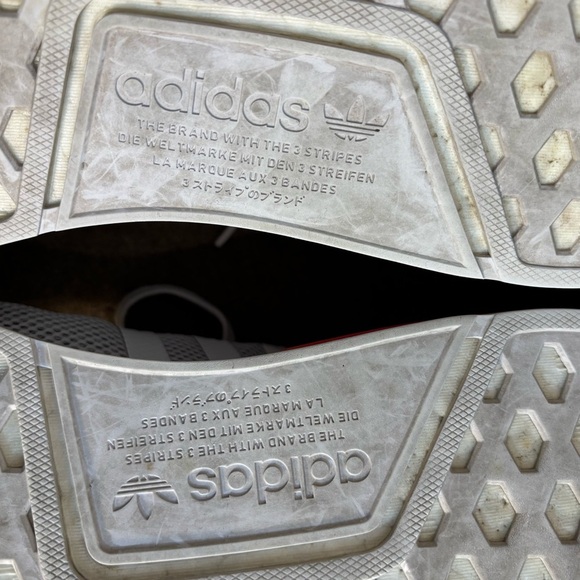 ADIDAS NMD Sz 13 Stretch Knit Upper Boost Midsole Rubber Sole Sneakers - Picture 14 of 14